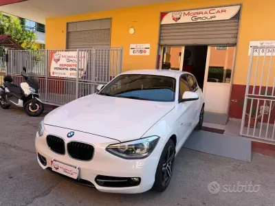 Usata BMW 118 M Sport 143 CV (105 kW) 2013 Bianco Utilitaria