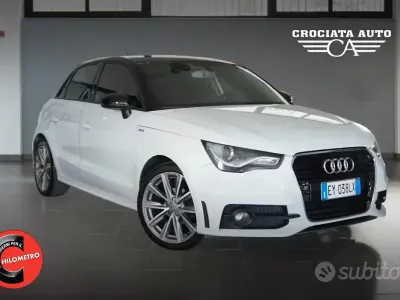Käytetty Audi A1 Comfort 90 HP (66 kW) 2015 Valkoinen Viistoperä