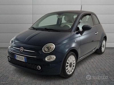 Usata Fiat 500 Lounge 69 CV (50 kW) 2018 Blu Berlina