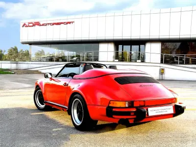 Usata Porsche 964 231 CV (169 kW) 1989 Rosso Cabrio