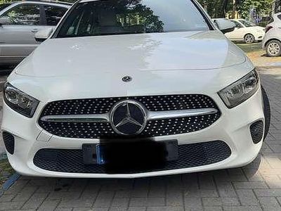 Usata Mercedes A180 Business 116 CV (85 kW) 2019 Bianco Berlina