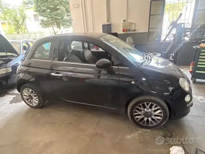 Usata Fiat 500 69 CV (50 kW) 2015 Nero Cabrio
