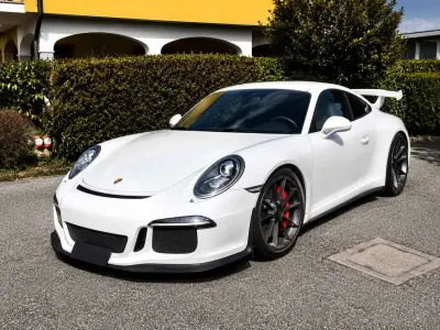 Usata Porsche 991 476 CV (350 kW) 2013 Bianco Coupé