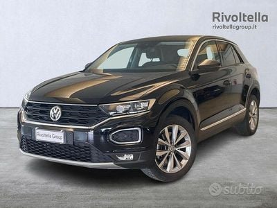 Usata VW T-Roc Style 116 CV (85 kW) 2018 Nero SUV