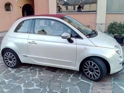 Usata Fiat 500C Lounge 101 CV (74 kW) 2013 Bianco Cabrio