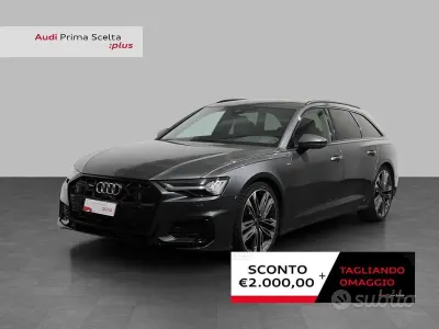 Usata Audi A6 S-Line 204 CV (150 kW) 2024 Grigio daytona perlato Station wagon