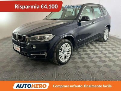 Usata BMW X5 Luxury Line 245 CV (180 kW) 2016 Blu SUV