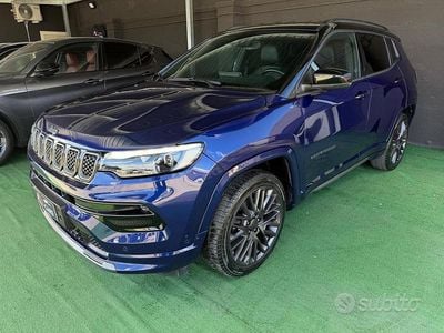 Usata Jeep Compass 150 CV (110 kW) 2021 Blu SUV