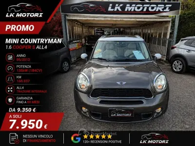Begagnad Mini Cooper S Countryman 184 HK (135 kW) 2012 Grå SUV