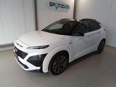 Usata Hyundai Kona N Line 120 CV (88 kW) 2022 Bianco SUV