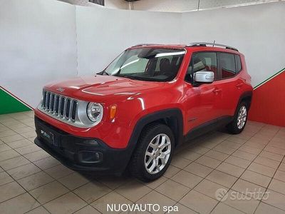 Usata Jeep Renegade Limited 140 CV (102 kW) 2016 Rosso SUV