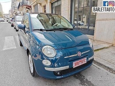 Usata Fiat 500 100 CV (73 kW) 2008 Blu Utilitaria