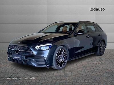 Usata Mercedes C220 Premium Plus 200 CV (147 kW) 2022 Grigio Station wagon