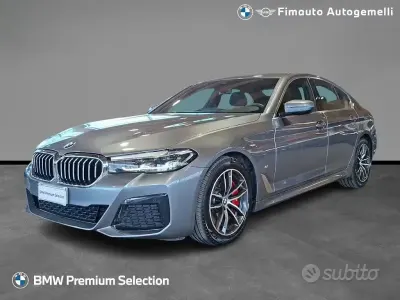 Usata BMW 540 M Sport 340 CV (250 kW) 2021 Grigio / metallizzato Berlina