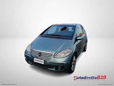 Usata Mercedes A150 Avantgarde 95 CV (69 kW) 2005 Blu/azzurro Berlina