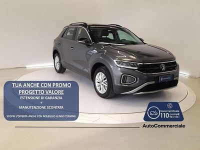 Usata VW T-Roc Life 150 CV (110 kW) 2024 Grigio scuro SUV