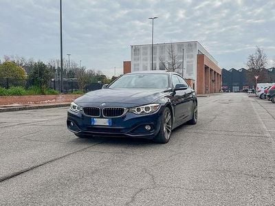Usata BMW 420 Sport Line 190 CV (139 kW) 2016 Blu Coupé