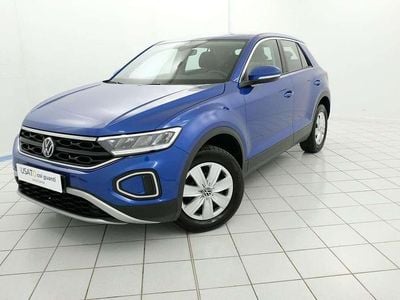 Usata VW T-Roc Life 110 CV (80 kW) 2022 Blu/azzurro SUV