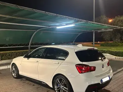 Usata BMW 125 M Sport 224 CV (164 kW) 2016 Bianco Utilitaria