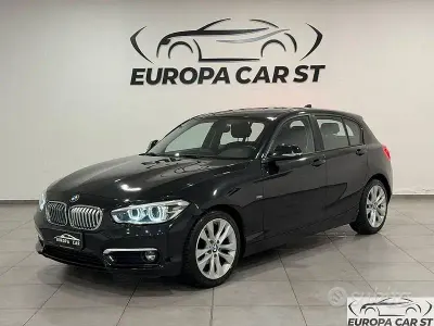 Usata BMW 116 Efficient Dynamics 116 CV (85 kW) 2017 Nero Utilitaria