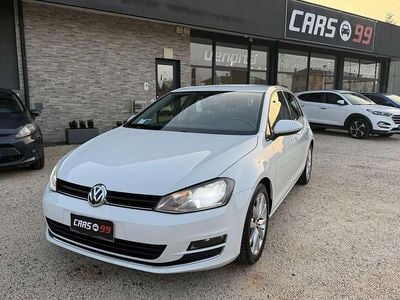 Usata VW Golf VII Highline 105 CV (77 kW) 2014 Bianco Berlina