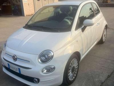 Usata Fiat 500 Lounge 95 CV (69 kW) 2017 Bianco Utilitaria