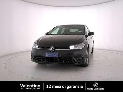 Usata VW Polo R-line 95 CV (69 kW) 2023 Nero Berlina