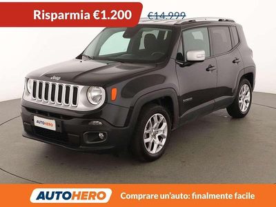 Usata Jeep Renegade Limited 120 CV (88 kW) 2017 Nero SUV