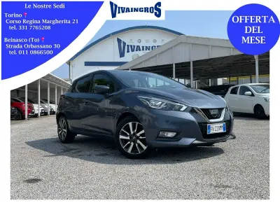 Usata Nissan Micra 87 CV (63 kW) 2019 Grigio Utilitaria