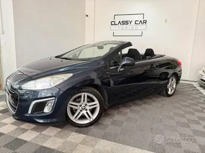 Usata Peugeot 308 CC Allure 111 CV (81 kW) 2012 Blu/azzurro Cabrio