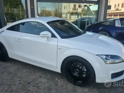 Usata Audi TT S-Line 300 CV (220 kW) 2007 Bianco Coupé