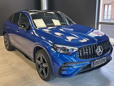 Usata Mercedes GLC300e AMG Line Premium Plus 258 CV (189 kW) 2024 Blu/azzurro Coupé