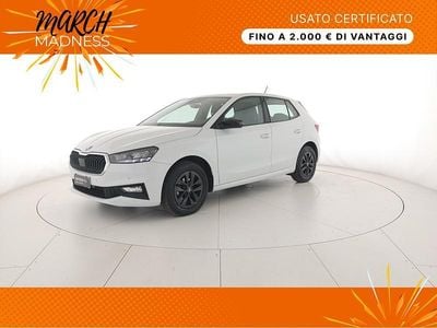 Usata Skoda Fabia 95 CV (69 kW) 2025 Bianco luna metallizzato Utilitaria