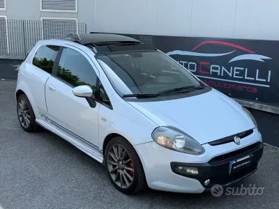 Usata Fiat Punto Evo Sport 120 CV (88 kW) 2009 Bianco Utilitaria