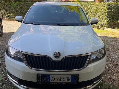 Usata Skoda Rapid 90 CV (66 kW) 2018 Bianco Berlina