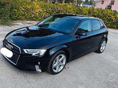 Begagnad Audi A3 Sport 116 HK (85 kW) 2018 Svart Sedan