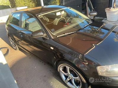Usata Audi A3 190 CV (139 kW) 2008 Nero Utilitaria