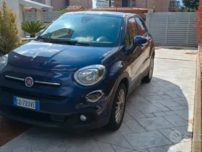 Usata Fiat 500X 130 CV (95 kW) 2021 Blu SUV