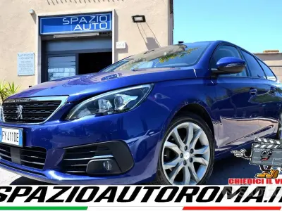 Usata Peugeot 308 131 CV (96 kW) 2019 Blu Station wagon