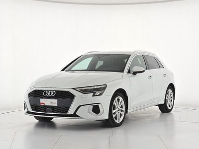 Usata Audi A3 Advanced 150 CV (110 kW) 2023 Bianco Berlina