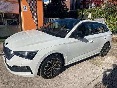 Usata Skoda Scala Sport 150 CV (110 kW) 2020 Bianco Utilitaria
