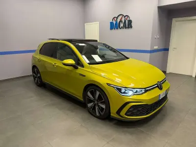 Usata VW Golf VIII GTD 200 CV (147 kW) 2021 Lime yellow Berlina