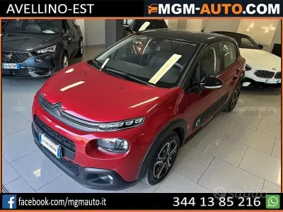 Usata Citroën C3 PureTech 82 CV (60 kW) 2019 Rosso Utilitaria