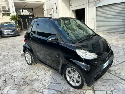 Begagnad Smart ForTwo Cabrio Pulse 45 HK (33 kW) 2009 Svart Cab