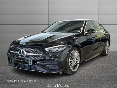 Usata Mercedes C220 Premium 200 CV (147 kW) 2021 Nero ossidiana Berlina