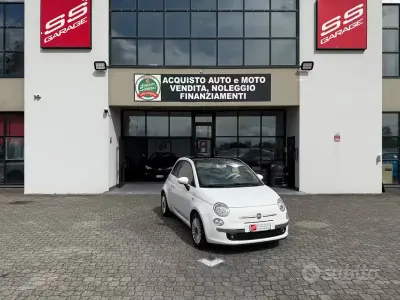 Usata Fiat 500 Sport 101 CV (74 kW) 2009 Bianco Cabrio