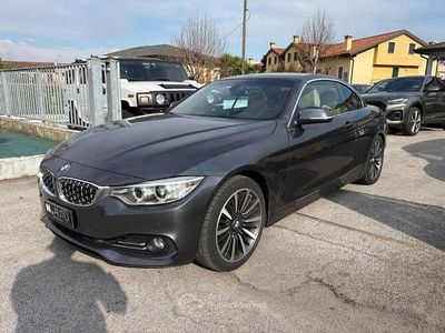 Usata BMW 430 Cabriolet Luxury Line 252 CV (185 kW) 2016 Grigio scuro Cabrio