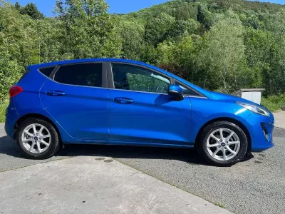 Usata Ford Fiesta Titanium S 125 CV (91 kW) 2020 Blu/azzurro Utilitaria