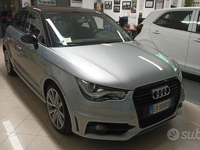 Usata Audi A1 S-Line 90 CV (66 kW) 2015 Grigio Berlina