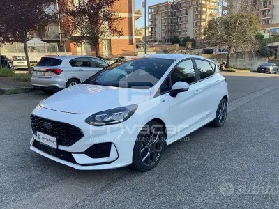 Usata Ford Fiesta ST-Line 125 CV (91 kW) 2024 Bianco Utilitaria